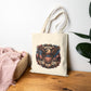 4th of July Patriotic Tote Bag — American Eagle Flag Canvas Grocery Bag