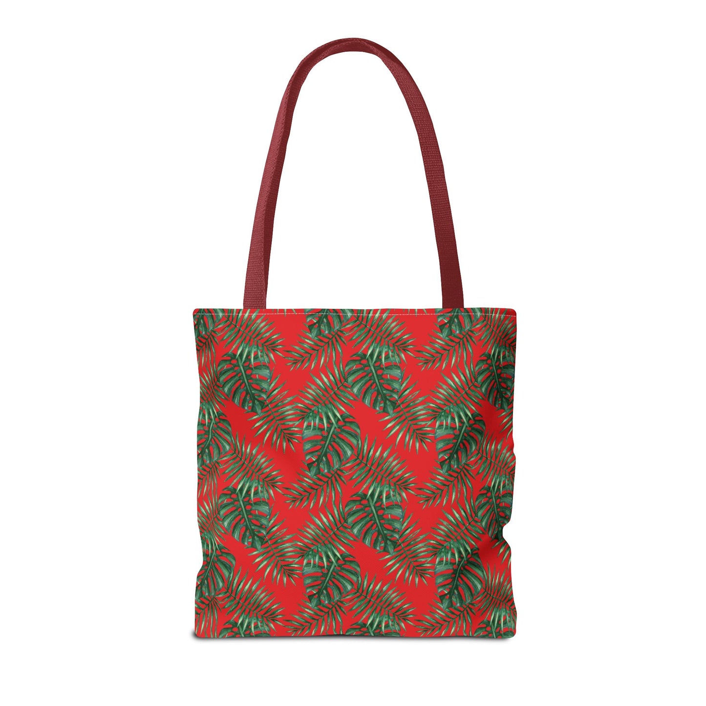 Red Tropical Bliss Tote Bag