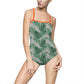 Grey Tropical Bliss Women's One-piece Swimsuit (AOP)