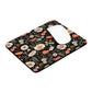 Blossom Elegance: Noir Garden Mouse Pad - Stylish Desk Accessory for Home and Office