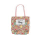 Personalized Brown Doodle Daydream Composition Book Inspired Canvas Tote Bag with Colorful Straps, Cute School Bag, Eco-Friendly Tote, Back to School Shopping Bag, Teacher Gift Idea