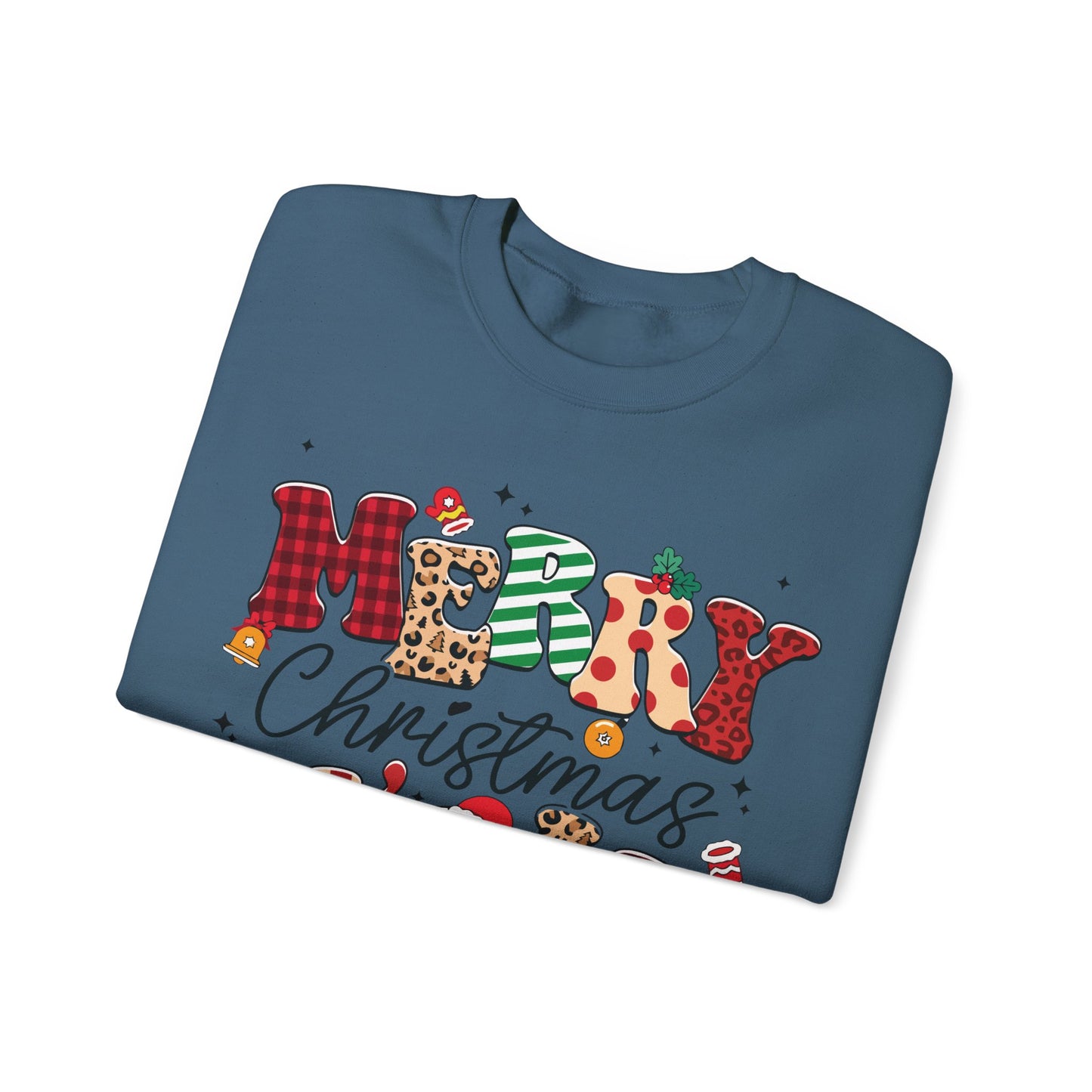Merry Christmas Unisex Heavy Blend™ Crewneck Sweatshirt
