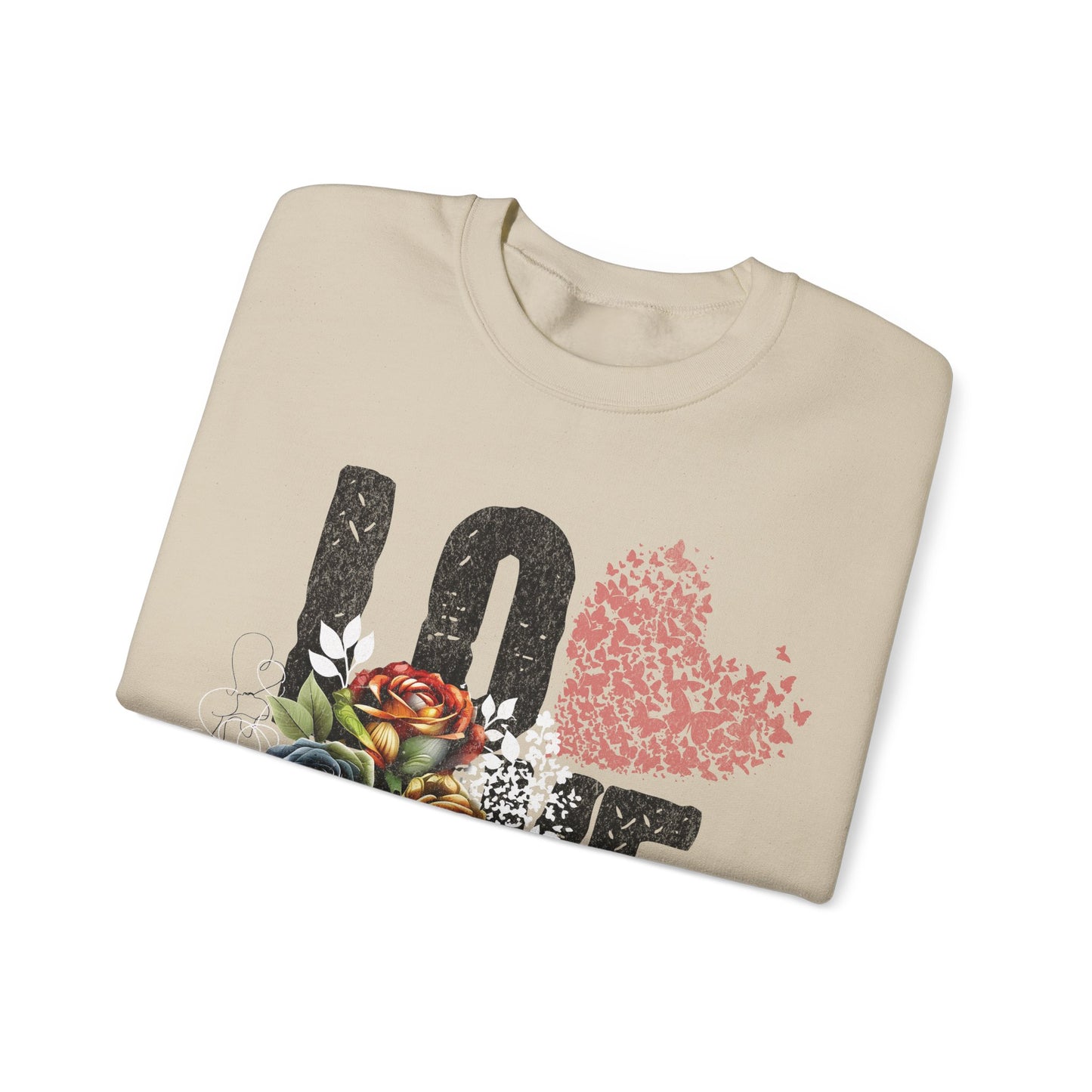 LOVE Always Unisex Heavy Blend™ Crewneck Sweatshirt.