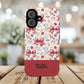 Personalized Rosette Coquette Floral Phone Case - Tough MagSafe® Magnetic Cases, Protective Cover, Stylish Tech Accessory, Gifts for Her