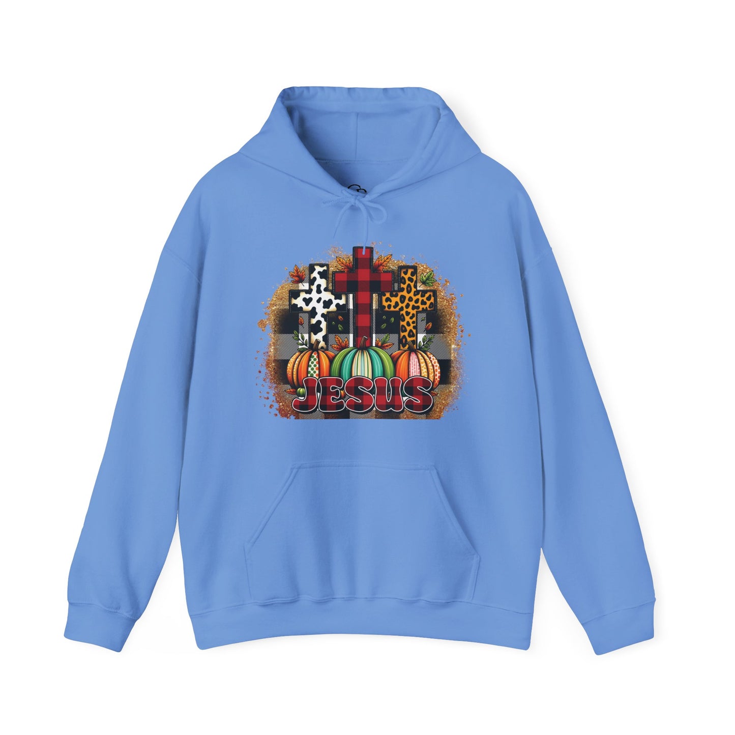 Faithful Harvest Cross Unisex Heavy Blend™ Hooded Sweatshirt