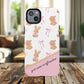 Personalized Bunny iPhone Case - Cute Animal Design, Tough MagSafe® Magnetic Case, Easter Gift, Spring Aesthetic, Kids Accessories