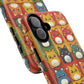 Cute Kawaii Cat iPhone Case, Tough Magnetic iPhone Case, Animal Lover Gift, Kawaii iPhone Cover, Fun Cat Design