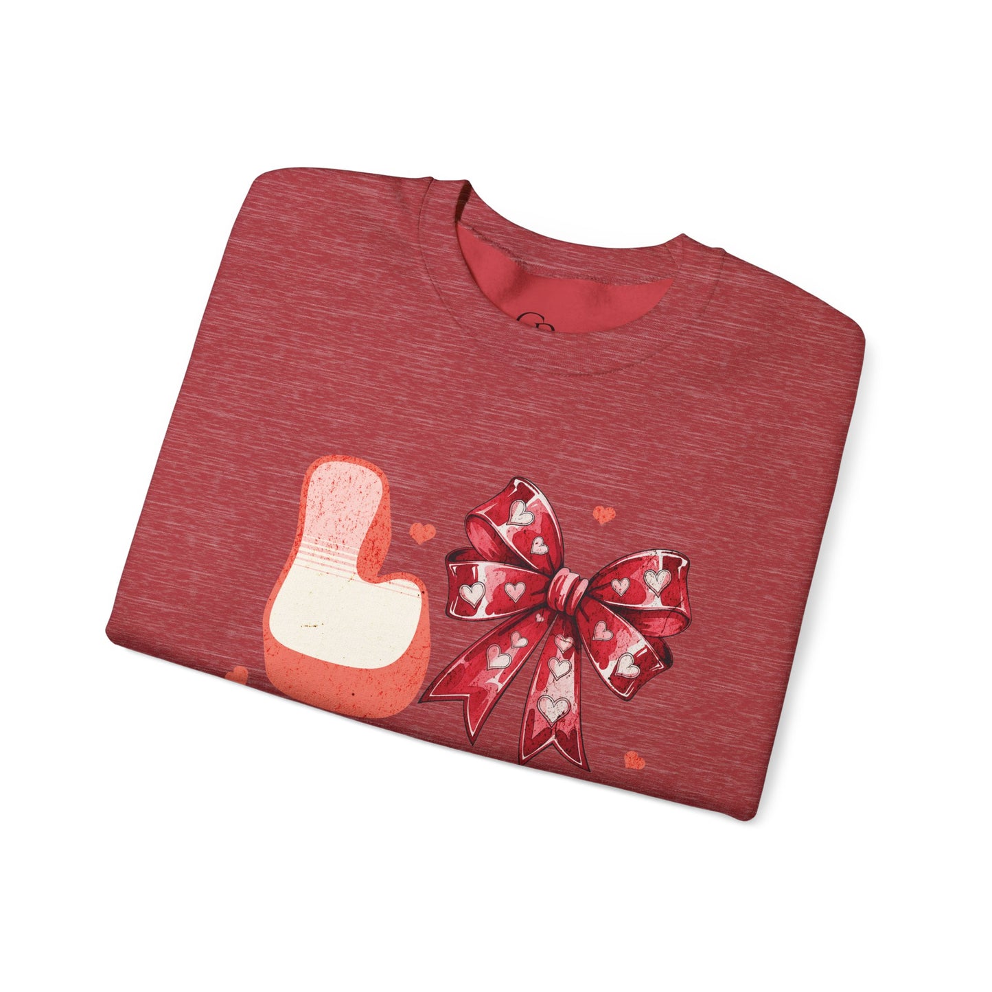 LOVE Coquette Unisex Heavy Gildan Blend™ Crewneck Sweatshirt.