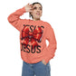 JESUS Charm Unisex Garment-Dyed Sweatshirt