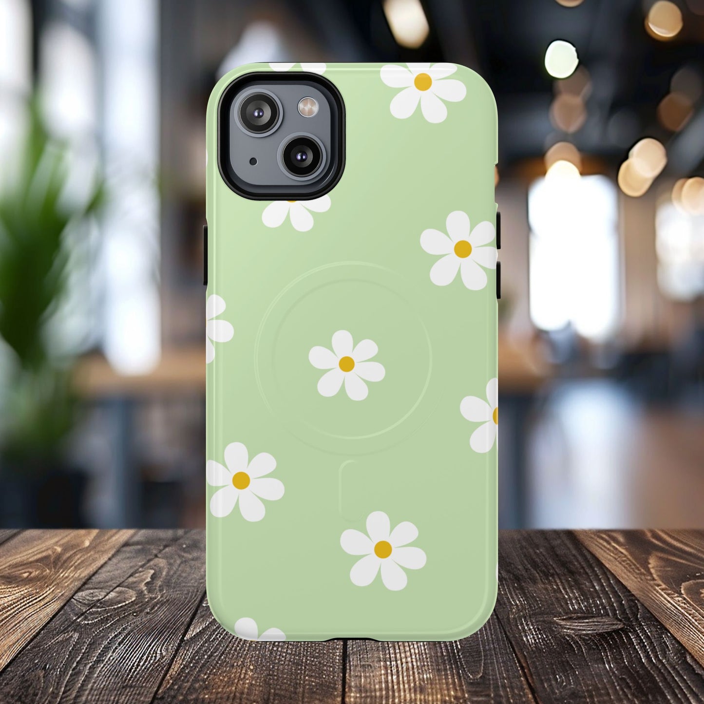 Floral Tough Magnetic Case, Flower iPhone Cover, Cute iPhone Case, Nature Inspired Accessory, Gift for Plant Lovers