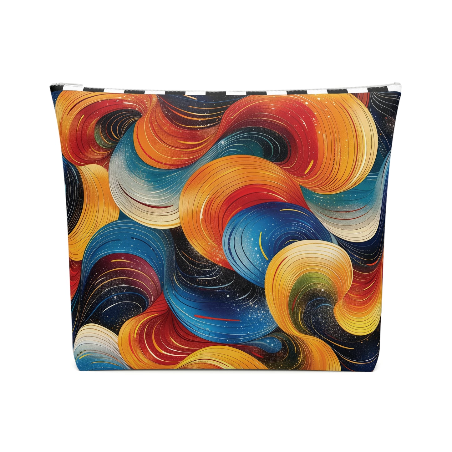 Cosmic Swirl Cotton Cosmetic Bag