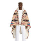 Aztec  Hooded Sherpa Fleece Blanket