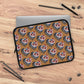 Floral Hearts Laptop Sleeve