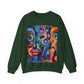 Psychedelic Visions Unisex Heavy Blend™ Crewneck Sweatshirt