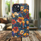 Cathedral Petals Tough Magnetic iPhone Case, Durable, Stylish, Unique Floral Design, Gifts for Her, Birthday, Everyday Use, Stained Glass iPhone Case.