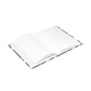 Patriotic Waves Hardcover Notebook with Puffy Covers