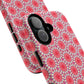 Roseburst Mosaic Vibrant Flower Pattern iPhone Case, Stylish iPhone Cover, Tough Magnetic Case, Floral Gift, Trendy Accessory for Her