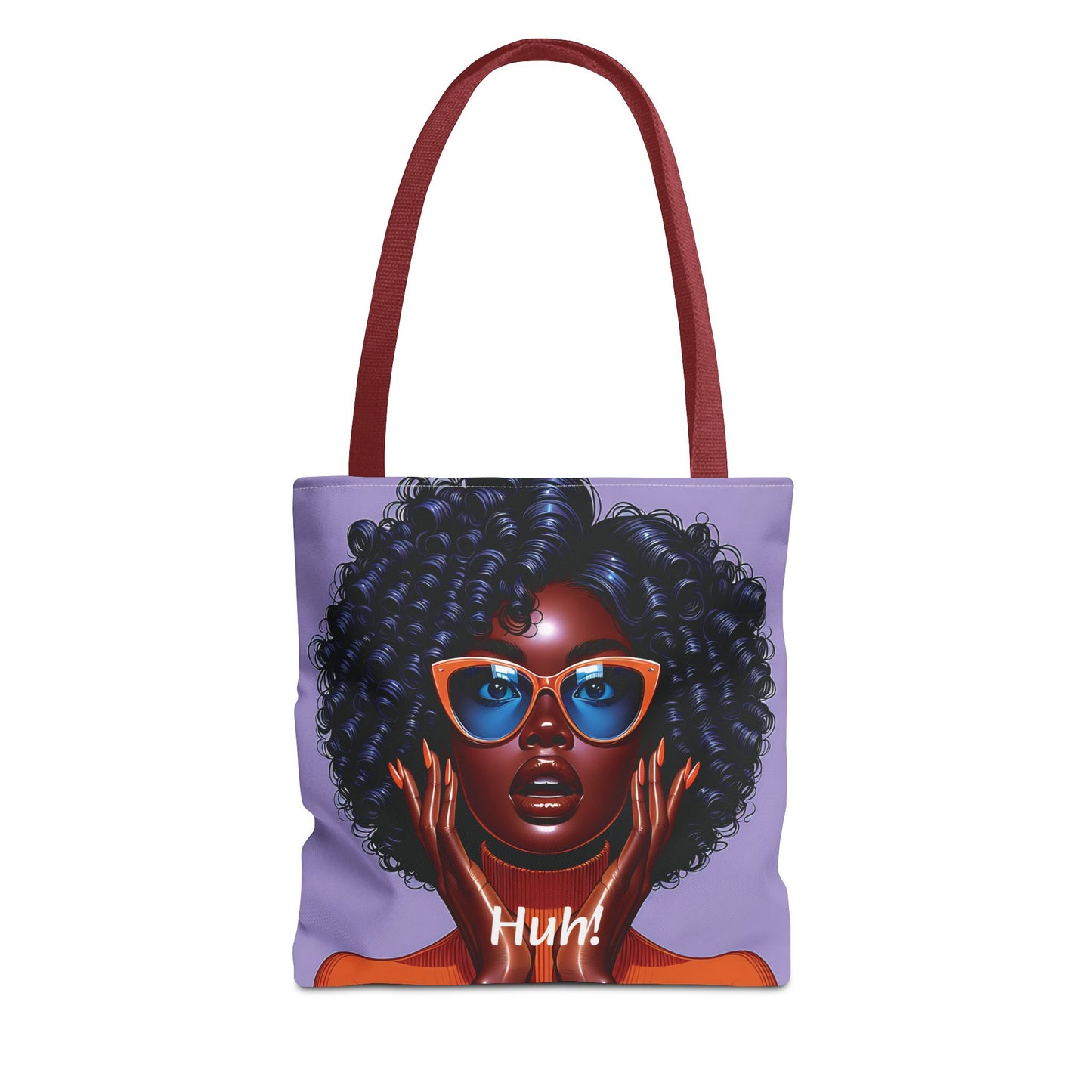 Afro Luxe Glow Tote Bag