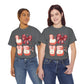 LOVE Charm Coquette Unisex Heavy Gildan Cotton Tee.