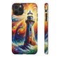 Cosmic Beacon Tough iPhone Cases