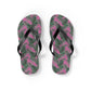 Pink Tropical Bliss Flip Flops