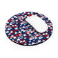 Patriotic Waves Mouse Pad - Perfect for Holiday Gifting & Workspaces