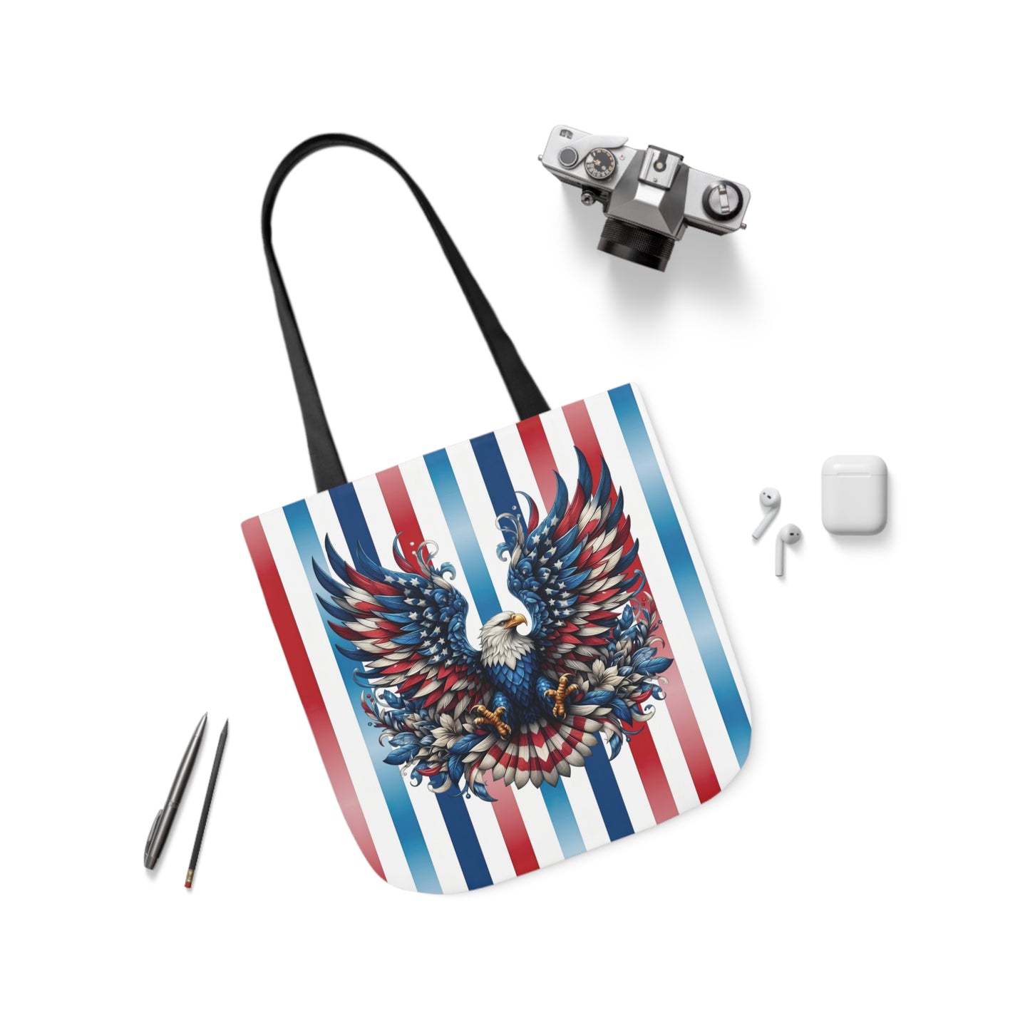 Patriotic Pride Canvas Tote Bag