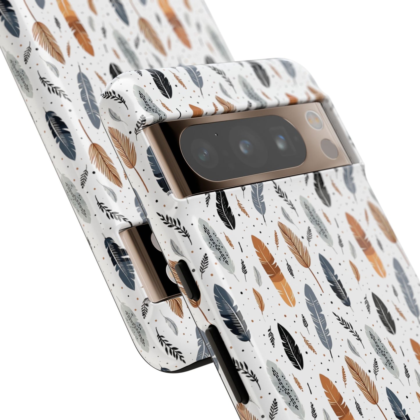 Whispering Feathers iPhone, Samsung and Google Tough Cases