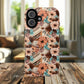 Spirit in Bloom Tough iPhone Magnetic Cases, Cute iPhone Accessories, Flower Design, Gifts for iPhone 14, 15, 16, 17, Pro Max, Boho Style, Western Style