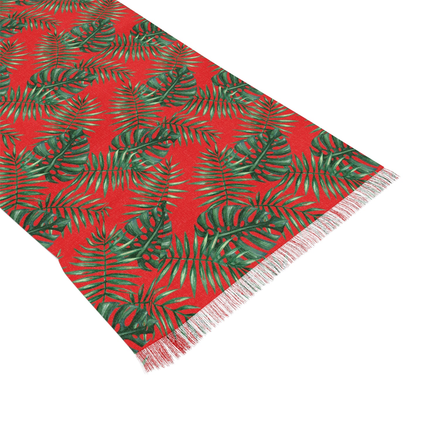 Red Tropical Bliss Light Scarf