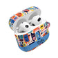 Personalized Abstract Art AirPod Case — Colorful Custom Name/Affirmation Design