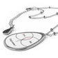 Oval Necklace — "You" & "Me" Romantic Pendant