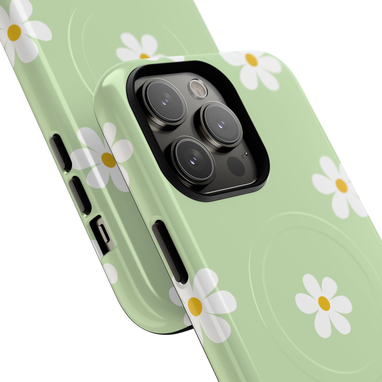 Floral Tough Magnetic Case, Flower iPhone Cover, Cute iPhone Case, Nature Inspired Accessory, Gift for Plant Lovers