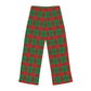 Green  Plaid Perfection Women's Pajama Pants (AOP).