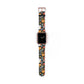 Whimsical Feline Garden Watch Band for Pet and Floral Lovers,