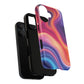 Cosmic Lava Flow Colorful Abstract iPhone Case , Tough Magnetic Protection, Stylish Accessories, Gift for Tech iPhone Lovers, Vibrant Mobile Covers
