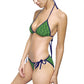 Green Tropical Bliss Women's Bikini Swimsuit (AOP)