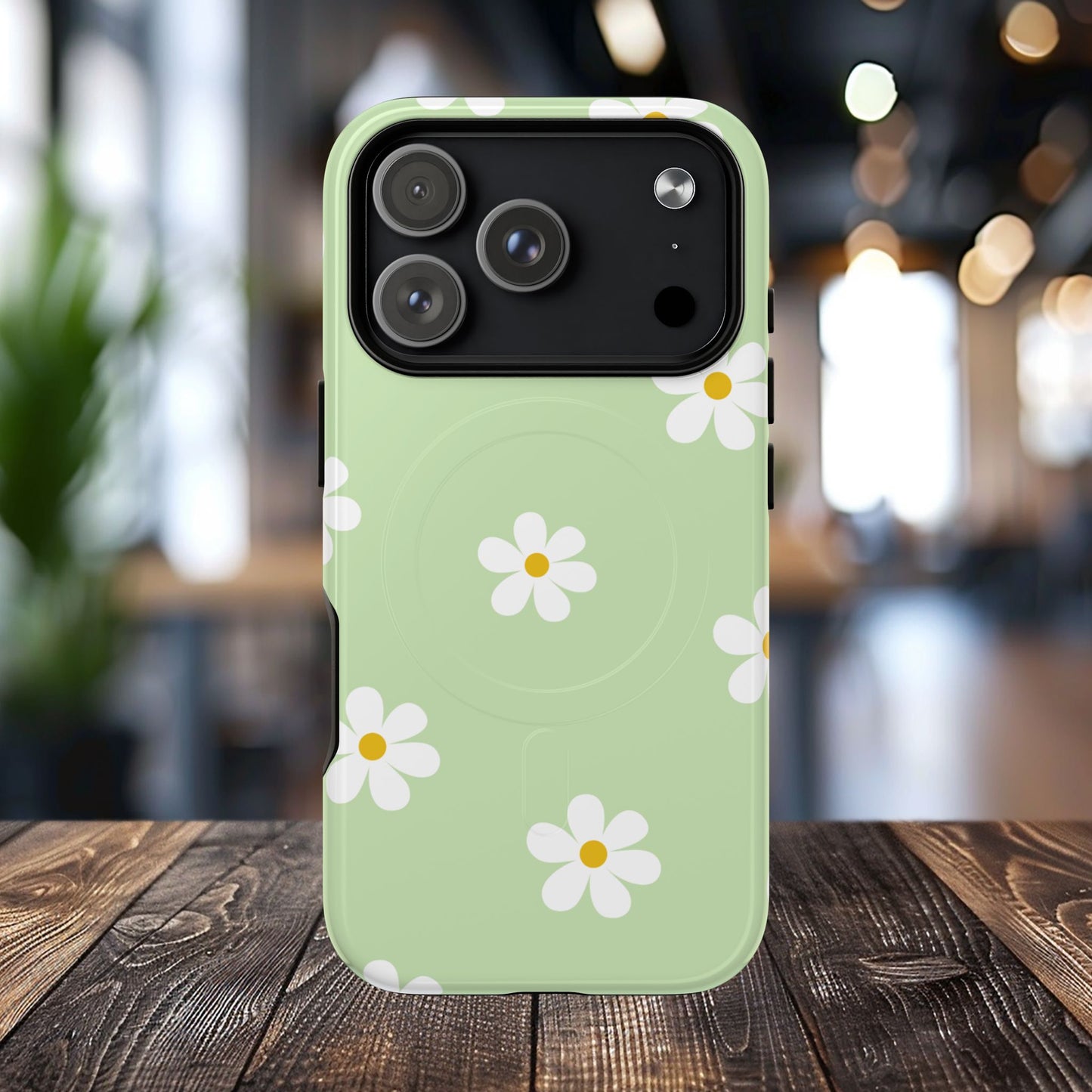Floral Tough Magnetic Case, Flower iPhone Cover, Cute iPhone Case, Nature Inspired Accessory, Gift for Plant Lovers