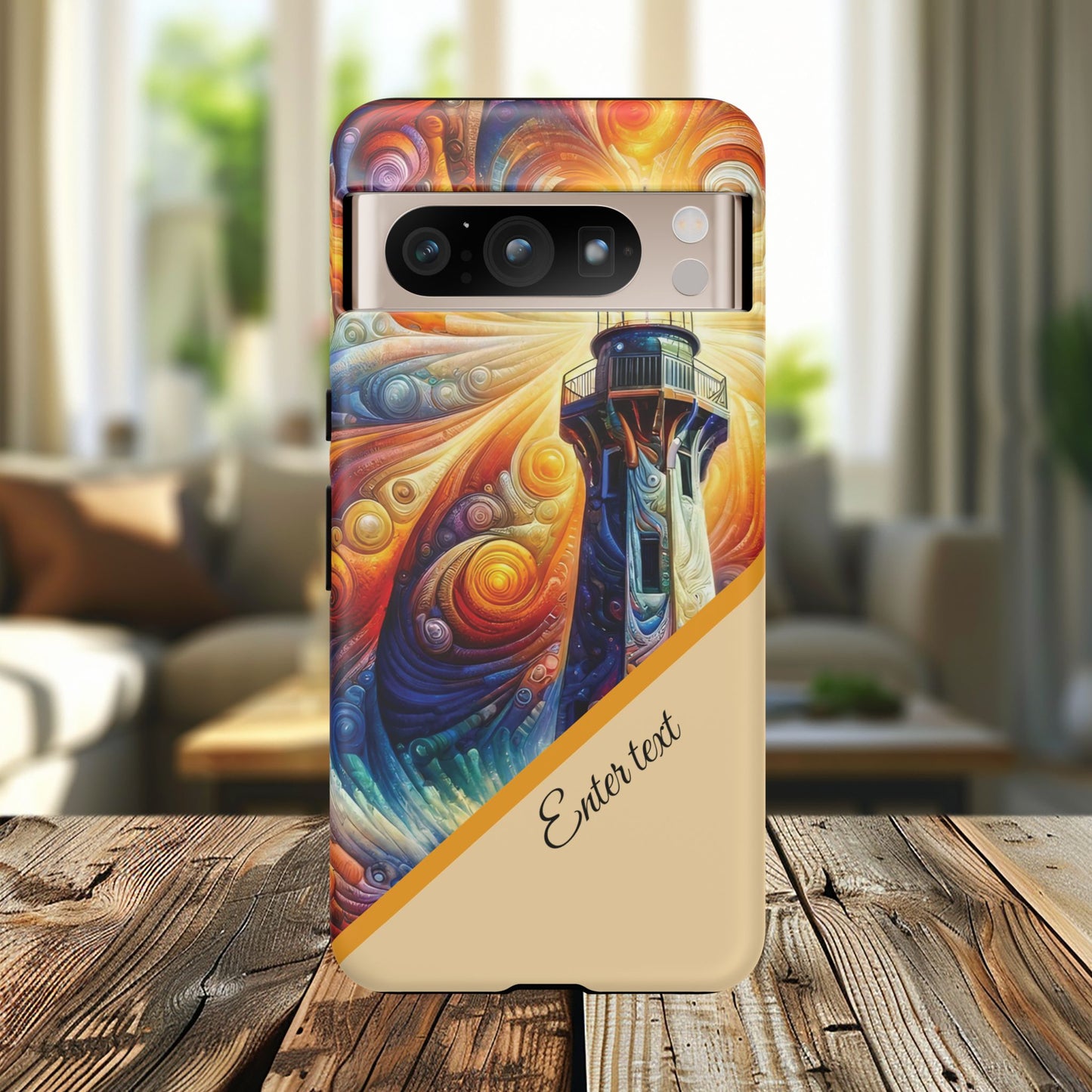 Personalized Cosmic Beacon Tough Samsung and Google Phone Cases
