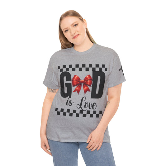 GOD is LOVE Charm Unisex Heavy Cotton Tee.