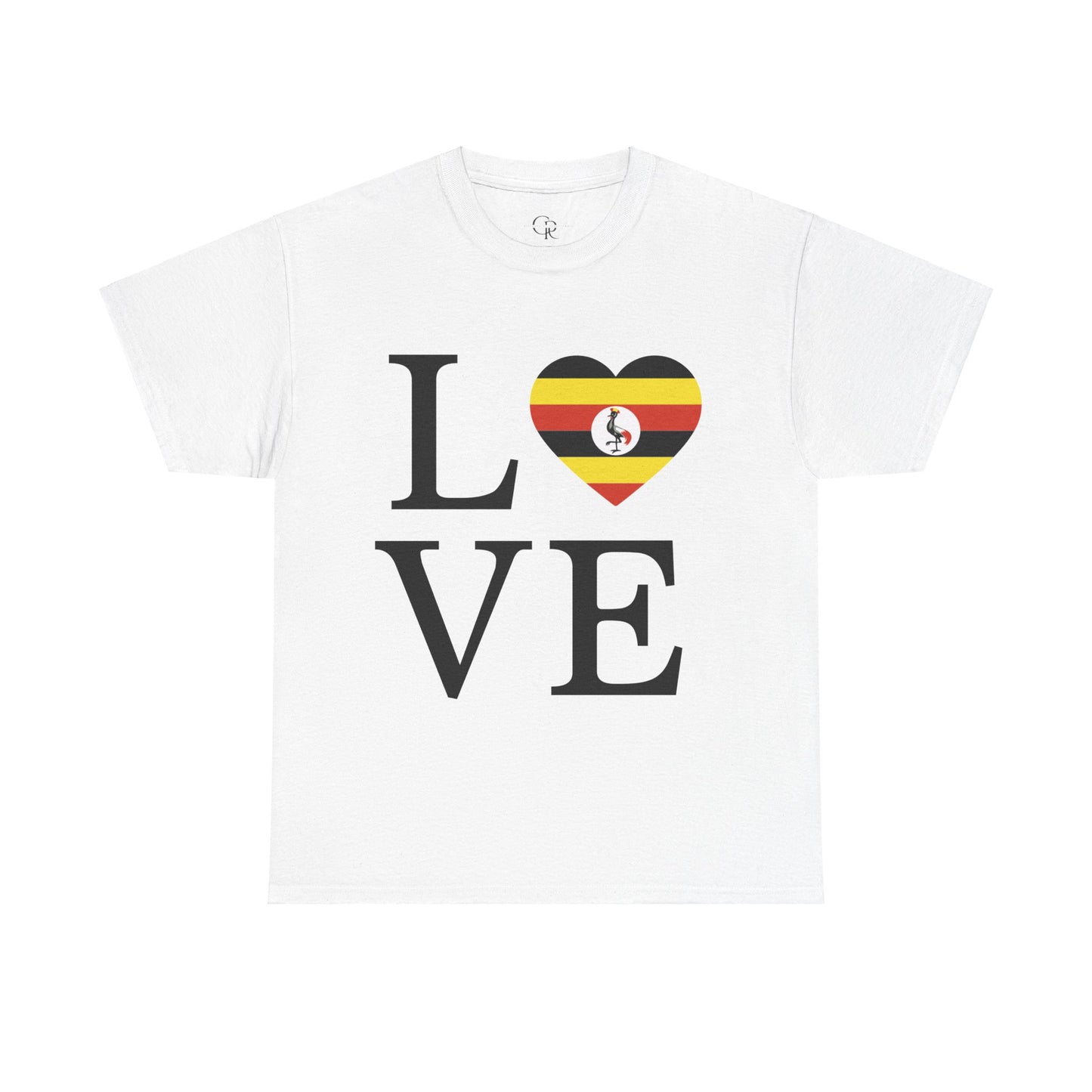 LOVE UGANDA Unisex Heavy Cotton Tee