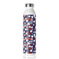 Patriotic Waves Slim Water Bottle