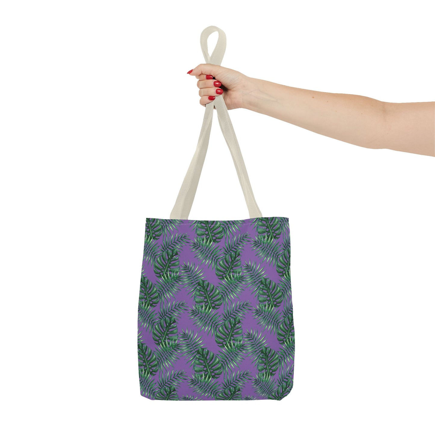 Purple Tropical Bliss Tote Bag