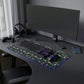 Daisy Delight Floral LED Gaming Mouse Pad – Custom Designed RGB Computer Accessory.
