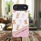 Personalized Bunny iPhone Case - Cute Animal Design, Tough MagSafe® Magnetic Case, Easter Gift, Spring Aesthetic, Kids Accessories