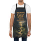 Those Who Walk with GOD Apron with Detachable Straps - Lightweight Cooking Accessory