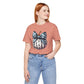 Polka Dot Pumpkin Charm Unisex Jersey Short Sleeve Tee