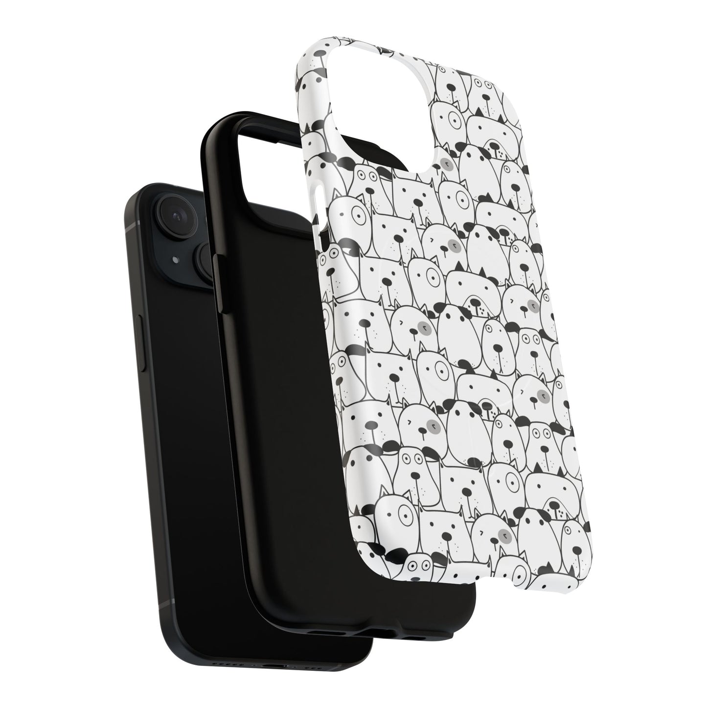 Cute Animal Pattern Phone Case, Tough Magnetic Cases for Pet Lovers, Gifts for Birthday, Holiday, Cute Accessories, Phone Covers