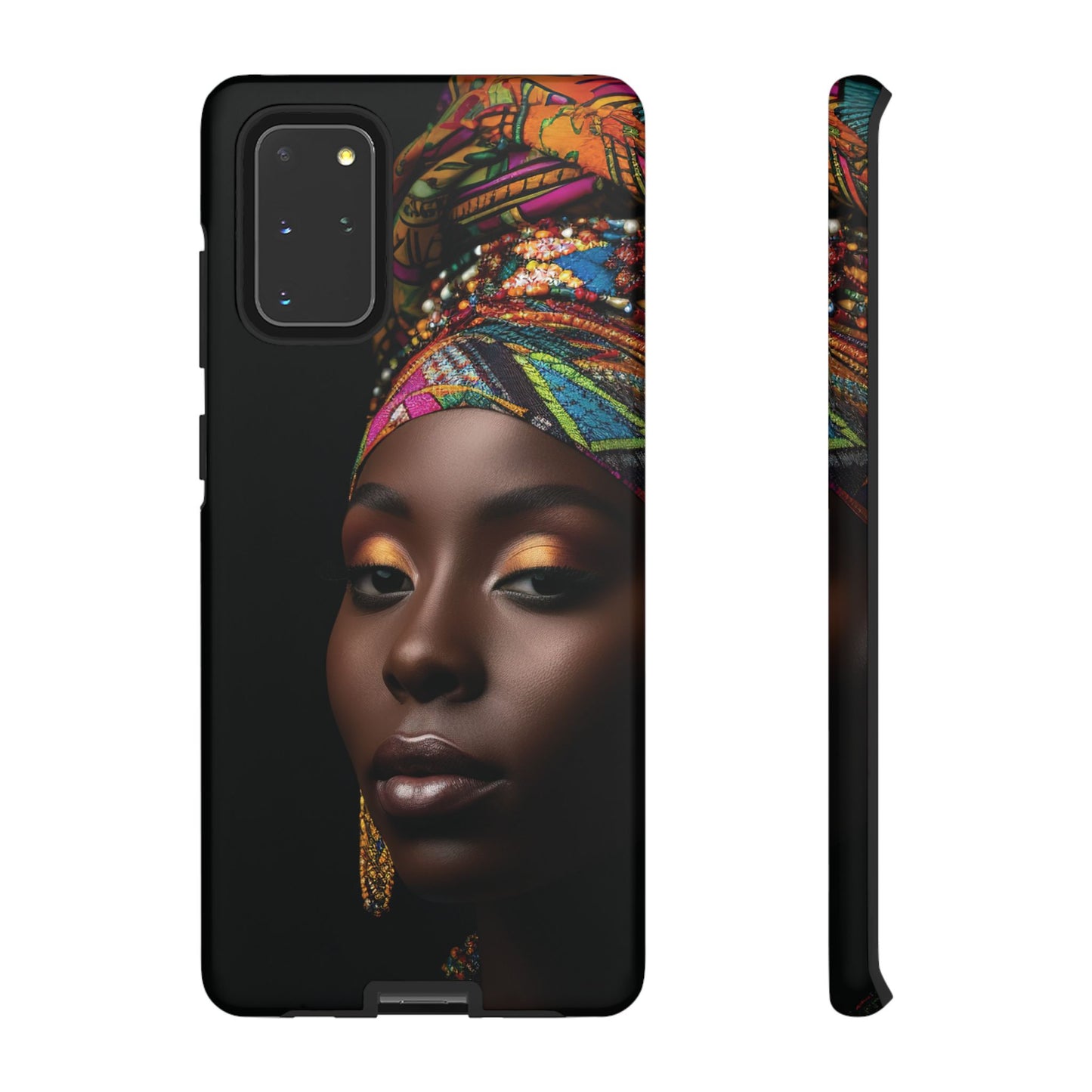 Regal Reflections: African Majesty Tough Google Pixel, iPhone and Samsung Cases.