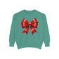 Bow Charm Valentines Unisex Comfort Colors Garment-Dyed Sweatshirt